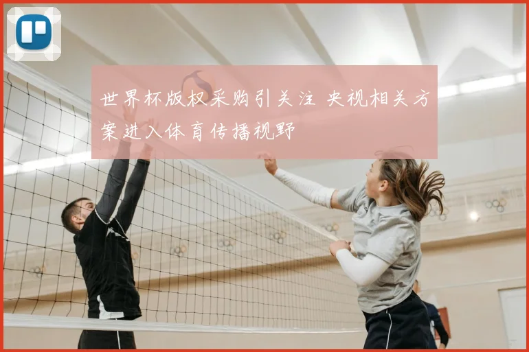 世界杯版权采购引关注 央视相关方案进入体育传播视野